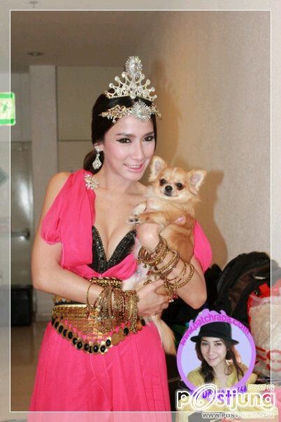 "อั้ม พัชราภา"สวยเริ่ดในชุดสีชมพู !!