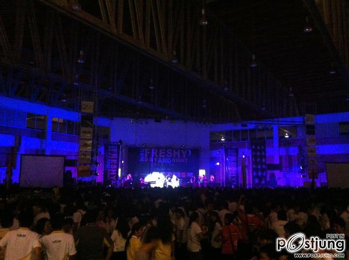 MSU FRESHY DAY AND FRESHY NIGHT 2012กิจกรรมลอดซุ้มประเพณี กิจกรรมประกวดดาวเดือนมหาวิทยาลัยมหาสารคาม