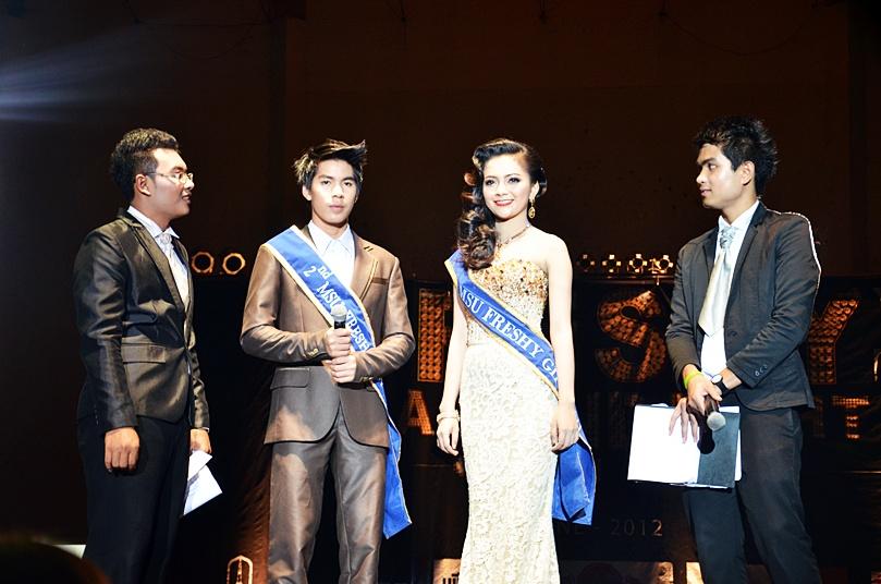 MSU FRESHY DAY AND FRESHY NIGHT 2012กิจกรรมลอดซุ้มประเพณี กิจกรรมประกวดดาวเดือนมหาวิทยาลัยมหาสารคาม