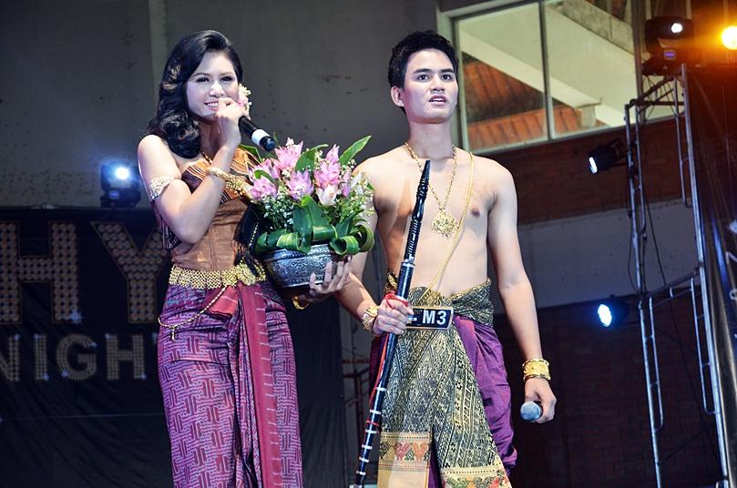 MSU FRESHY DAY AND FRESHY NIGHT 2012กิจกรรมลอดซุ้มประเพณี กิจกรรมประกวดดาวเดือนมหาวิทยาลัยมหาสารคาม