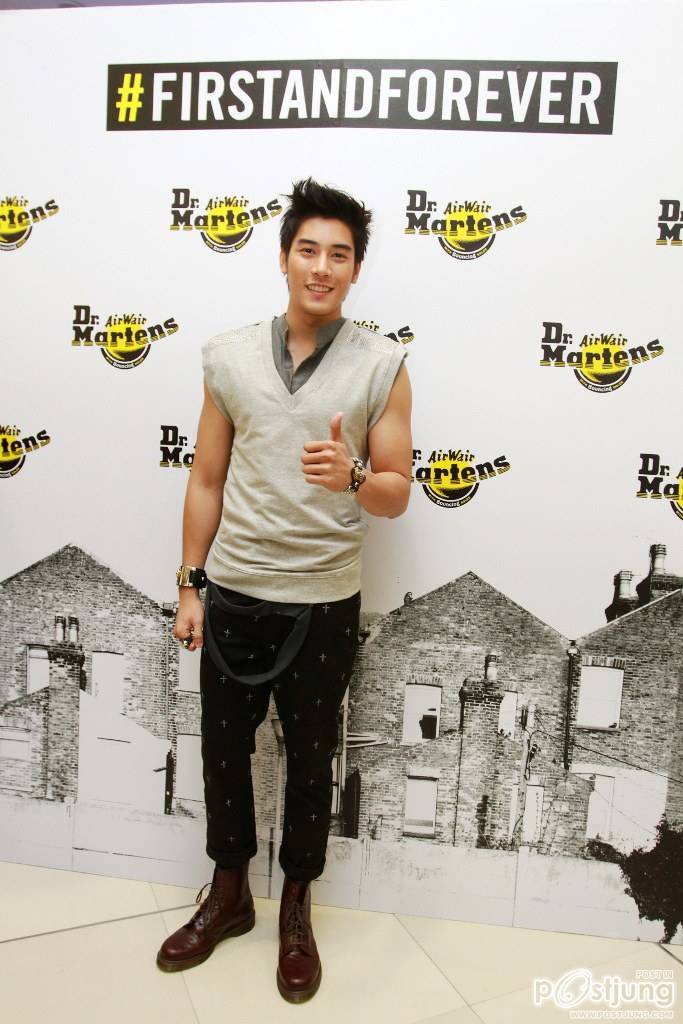 เคน ภูภูมิ ร่วมงานเปิด Dr.Martens Stand alone Shop แห่งแรกในเมืองไทย