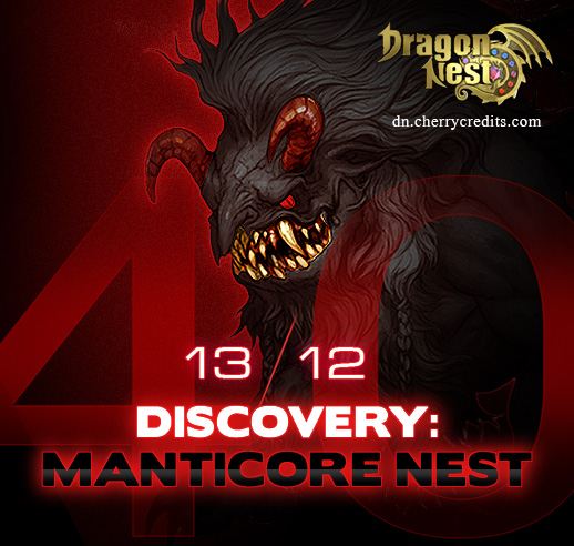 dragon nest patch 40  พุธนี้ พร้อมกันทั่วประเทศ เนสต์ Manticore ระวังอัพ  สกิล Ultimateไม่ได้นะคะsp