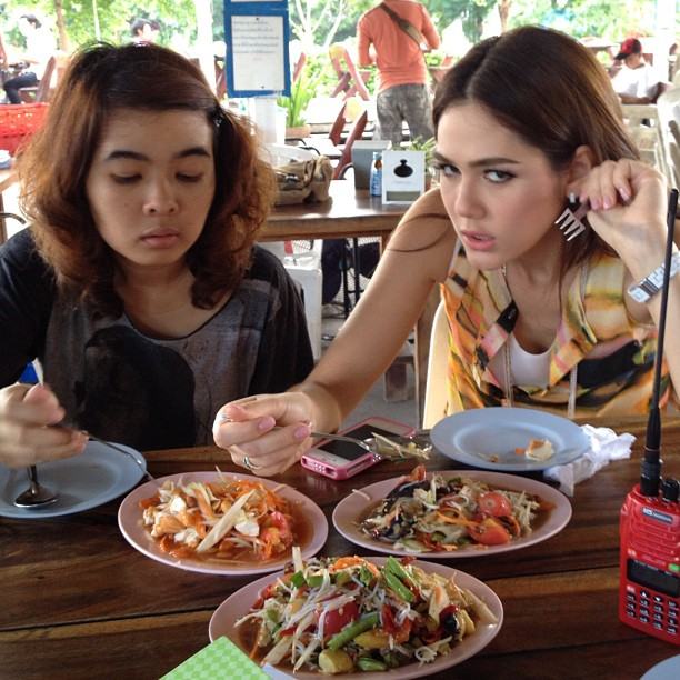 ชมพู่ อารยา ใน Instagram