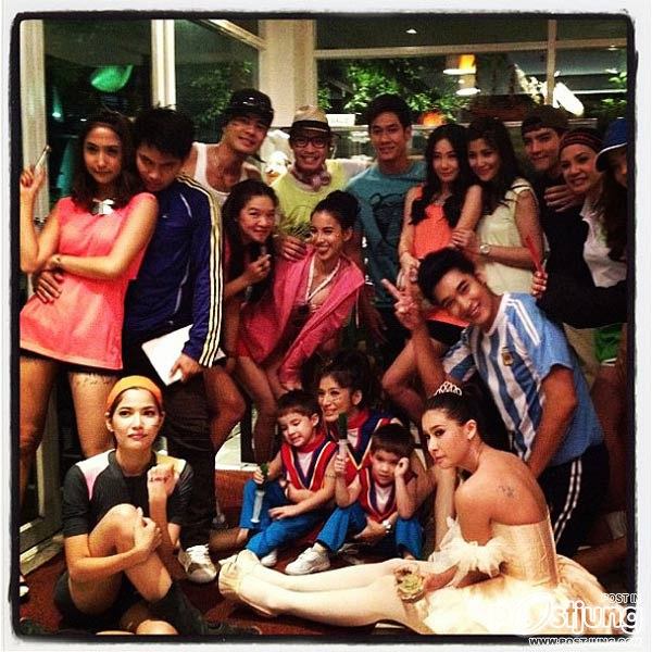 เบิร์ธเดย์ปาร์ตี้ เอมี่ เปลี่ยนดาราเป็นนักกีฬา