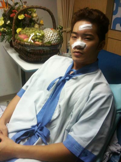 บี้ KPN โดนทำร้าย เย็บ 33 เข็ม