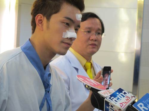 บี้ KPN โดนทำร้าย เย็บ 33 เข็ม