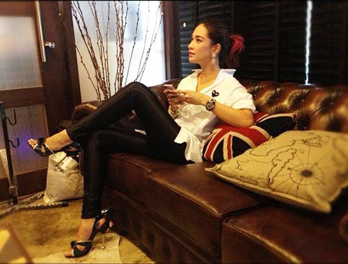 แฟชั่น Disco Pant กางเกงฟิตตึงเปรี๊ยะ สำหรับสาวหุ่นเซี๊ยะ