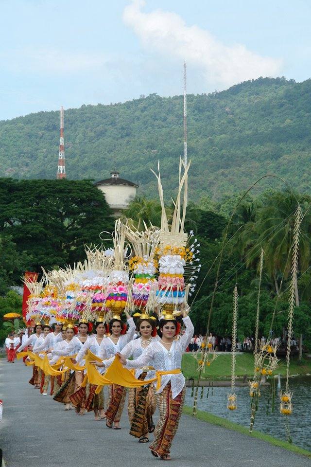 พิธีไหว้ครูวิจิตรศิลป์ มช. 2555