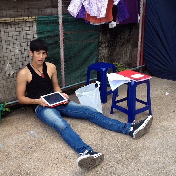 new pic new look update พอร์ช ศรัณย์ ใน ละคร เรื่องใหม่ หยกเลือดมังกร