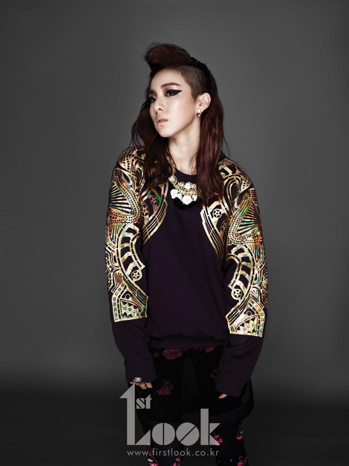 2NE1 @ 1st Look Magazine vol.25 July 2012