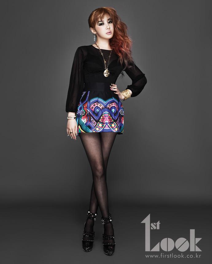 2NE1 @ 1st Look Magazine vol.25 July 2012