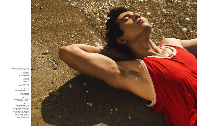 Paulo Avelino @ Garage Magazine April 2012