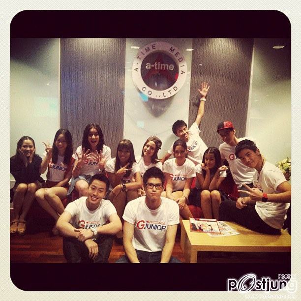 G-Junior จะน่าร๊ากกกกไปไหนเนี่ยยยย!!