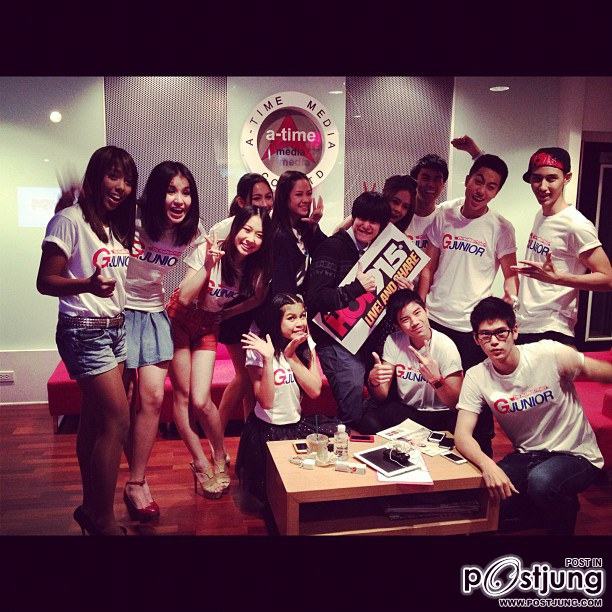 G-Junior จะน่าร๊ากกกกไปไหนเนี่ยยยย!!