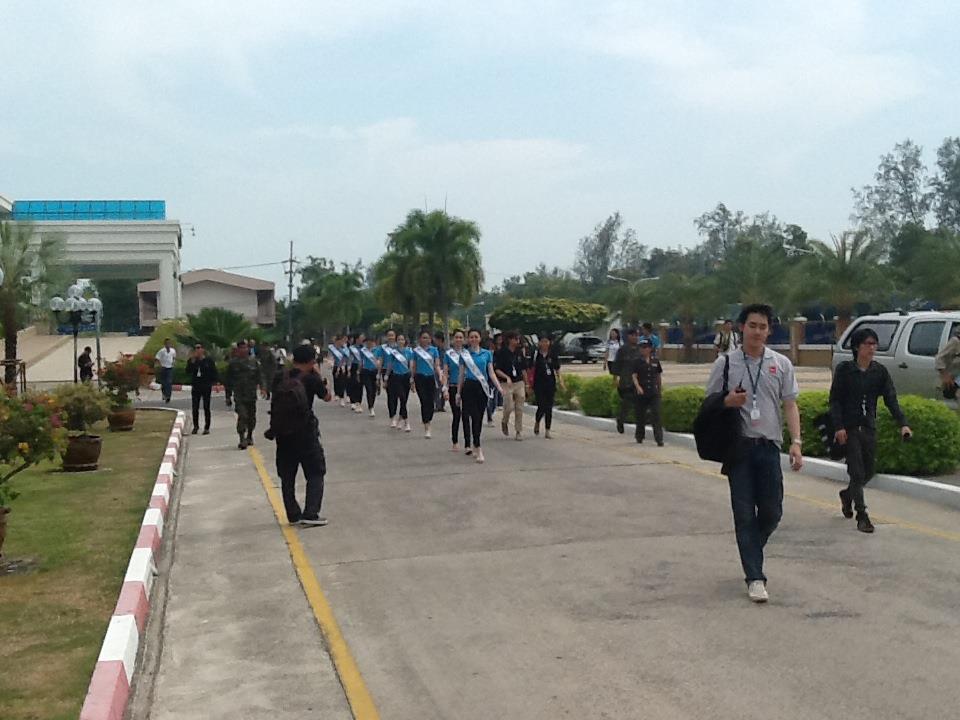 ผู้เข้าประกวดนางสาวไทยเก็บตัวทำกิจกรรมที่จังหวัดสงขลา