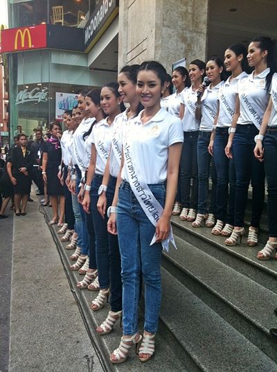 ผู้เข้าประกวดนางสาวไทยเก็บตัวทำกิจกรรมที่จังหวัดสงขลา