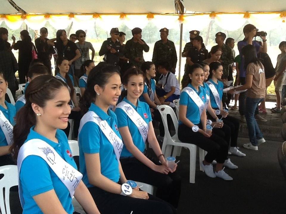 ผู้เข้าประกวดนางสาวไทยเก็บตัวทำกิจกรรมที่จังหวัดสงขลา