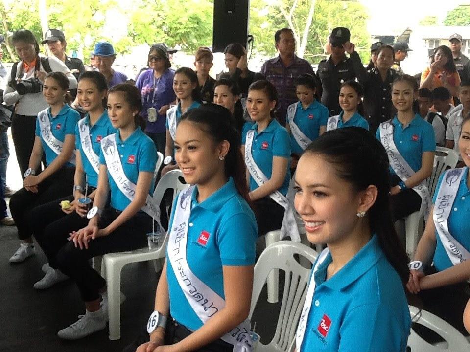 ผู้เข้าประกวดนางสาวไทยเก็บตัวทำกิจกรรมที่จังหวัดสงขลา