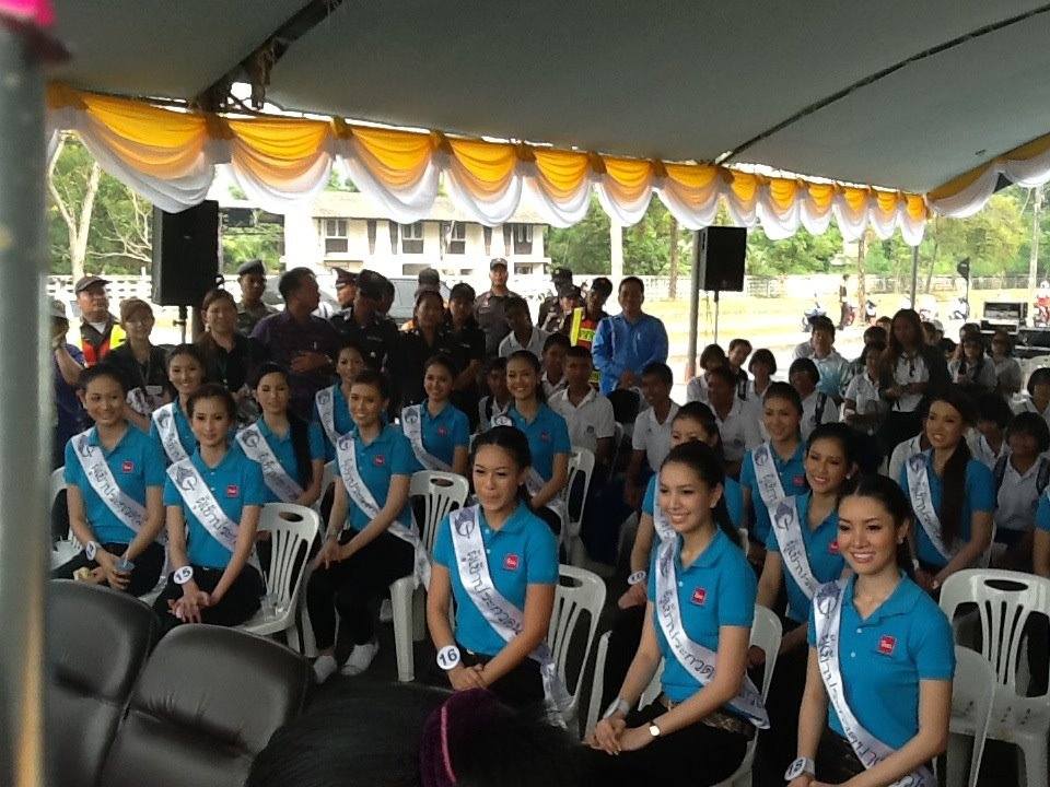 ผู้เข้าประกวดนางสาวไทยเก็บตัวทำกิจกรรมที่จังหวัดสงขลา