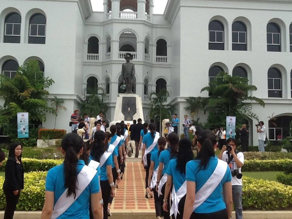 ผู้เข้าประกวดนางสาวไทยเก็บตัวทำกิจกรรมที่จังหวัดสงขลา