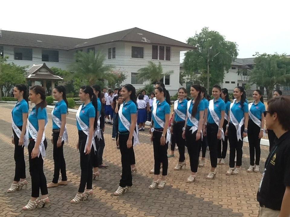 ผู้เข้าประกวดนางสาวไทยเก็บตัวทำกิจกรรมที่จังหวัดสงขลา