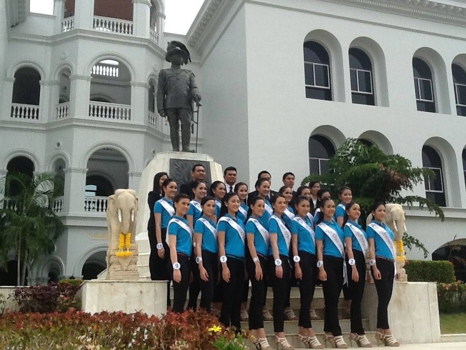 ผู้เข้าประกวดนางสาวไทยเก็บตัวทำกิจกรรมที่จังหวัดสงขลา