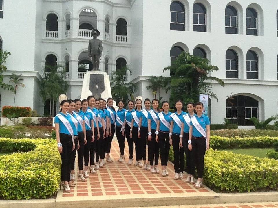 ผู้เข้าประกวดนางสาวไทยเก็บตัวทำกิจกรรมที่จังหวัดสงขลา