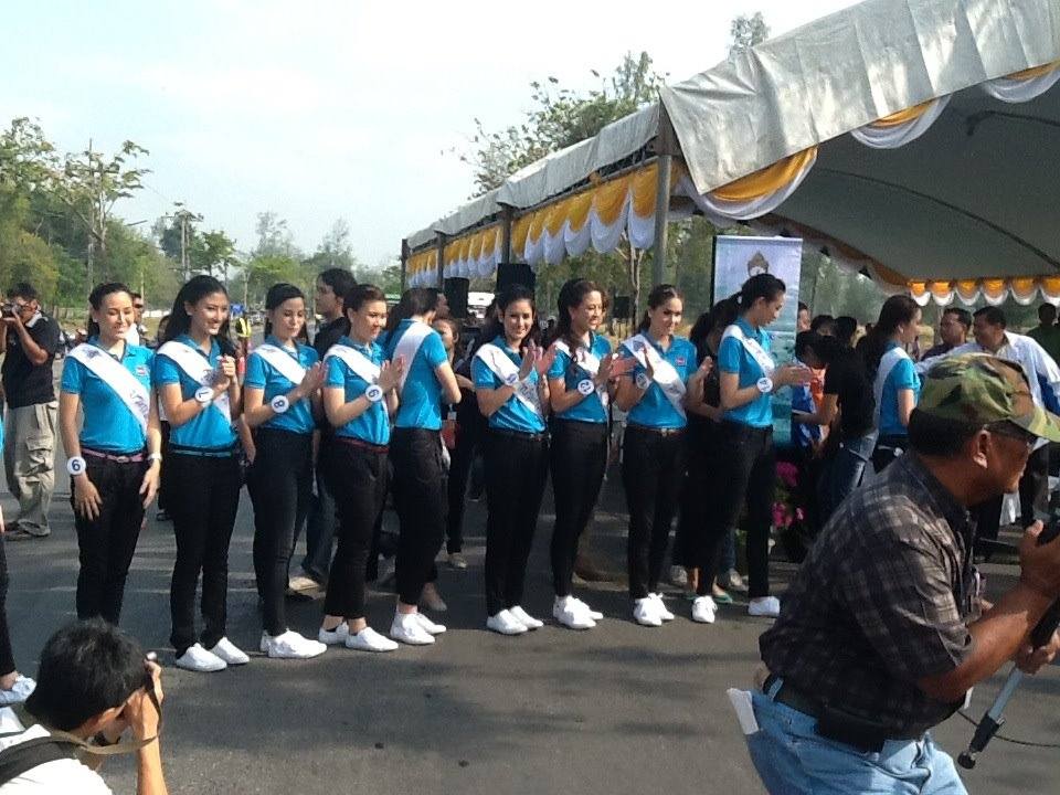 ผู้เข้าประกวดนางสาวไทยเก็บตัวทำกิจกรรมที่จังหวัดสงขลา