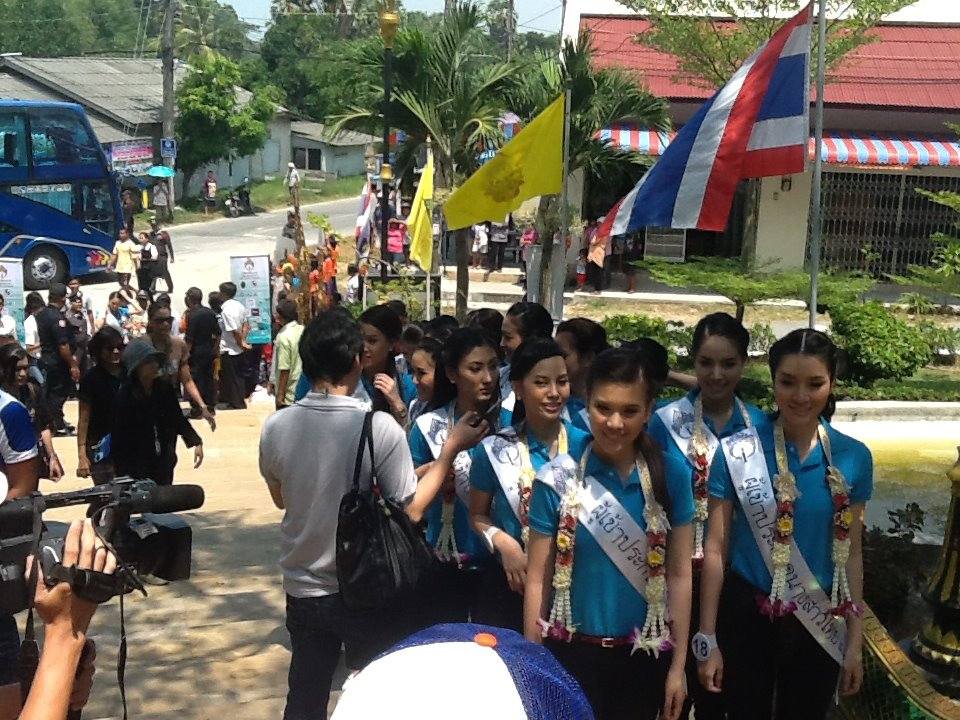 ผู้เข้าประกวดนางสาวไทยเก็บตัวทำกิจกรรมที่จังหวัดสงขลา