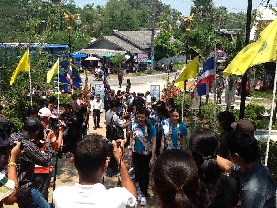 ผู้เข้าประกวดนางสาวไทยเก็บตัวทำกิจกรรมที่จังหวัดสงขลา