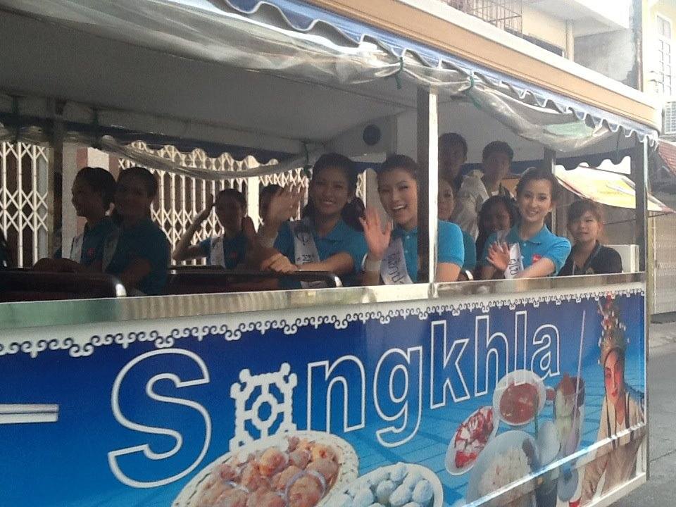 ผู้เข้าประกวดนางสาวไทยเก็บตัวทำกิจกรรมที่จังหวัดสงขลา