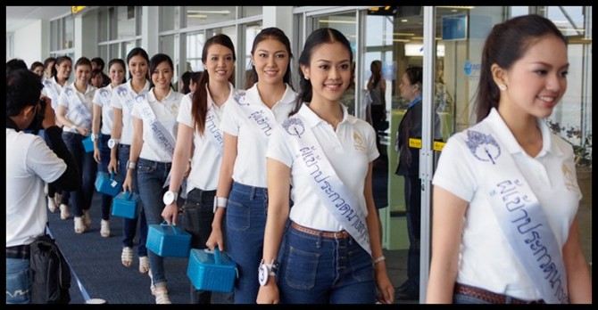 ผู้เข้าประกวดนางสาวไทยเก็บตัวทำกิจกรรมที่จังหวัดสงขลา