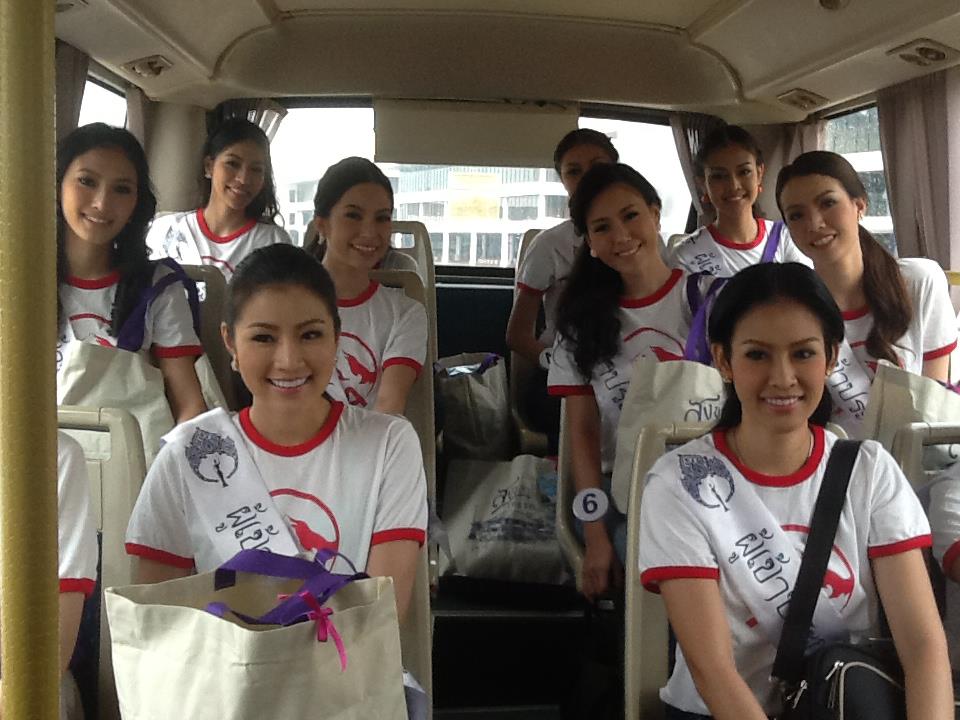 ผู้เข้าประกวดนางสาวไทย เก็บตัวทำกิจกรรมจังหวัดน่าน