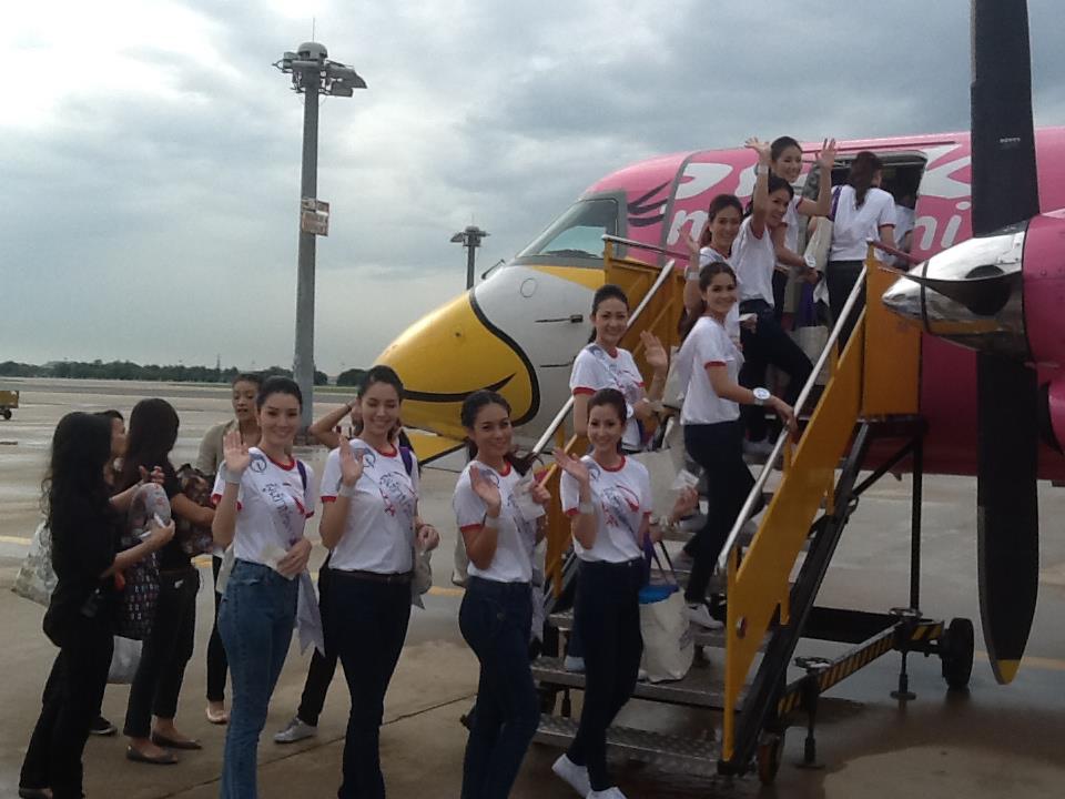 ผู้เข้าประกวดนางสาวไทย เก็บตัวทำกิจกรรมจังหวัดน่าน