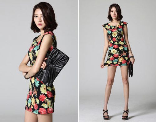 ชุดเดรสลายดอก ใส่สวยได้ทุกเมื่อ ไม่มีตกยุค