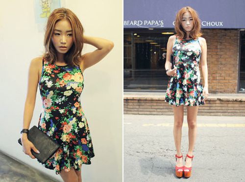 ชุดเดรสลายดอก ใส่สวยได้ทุกเมื่อ ไม่มีตกยุค