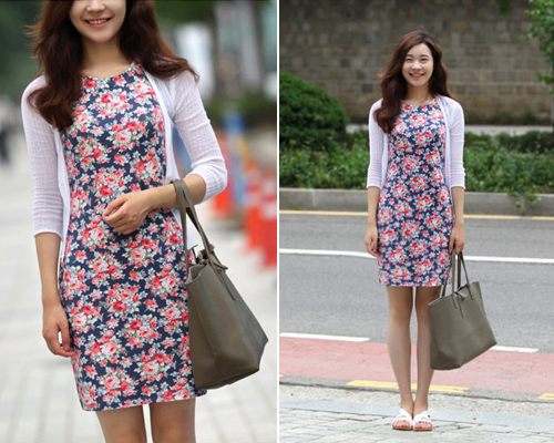 ชุดเดรสลายดอก ใส่สวยได้ทุกเมื่อ ไม่มีตกยุค
