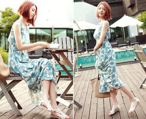 ชุดเดรสลายดอก ใส่สวยได้ทุกเมื่อ ไม่มีตกยุค