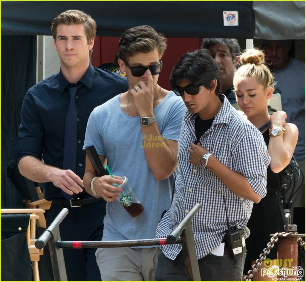 Miley Cyrus & Liam Hemsworth: 'Paranoia' Pair
