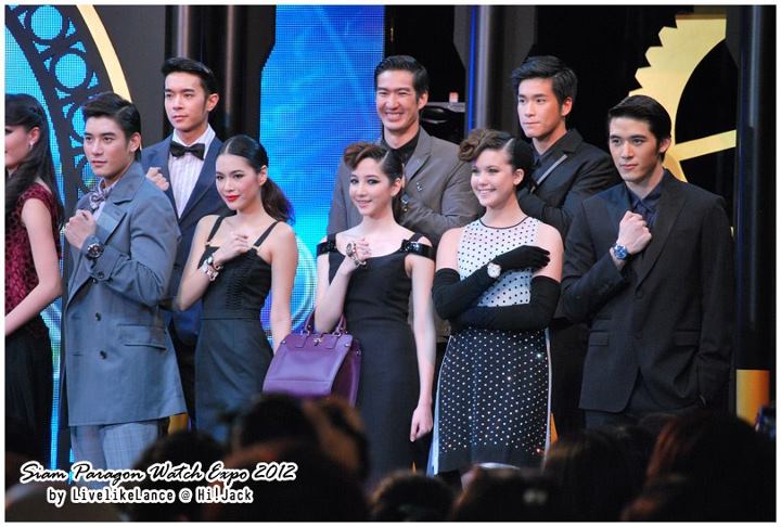 แจ็ค เมธัส & เหล่าดาราคนดังในงาน Siam Paragon Watch EXPO 2012