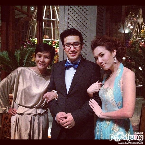 Instagram งานแต่งงานจ๋า ยศสินี - เปิ้ล ณัฐบูร