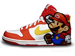 รองเท้า Nike สไตล์ การ์ตูน