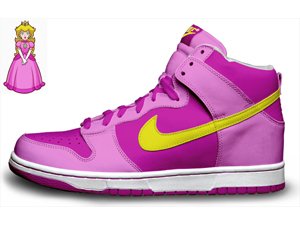 รองเท้า Nike สไตล์ การ์ตูน