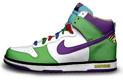 รองเท้า Nike สไตล์ การ์ตูน