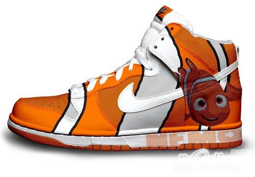 รองเท้า Nike สไตล์ การ์ตูน