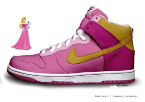 รองเท้า Nike สไตล์ การ์ตูน