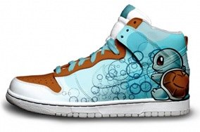 รองเท้า Nike สไตล์ การ์ตูน
