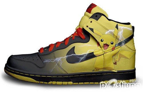 รองเท้า Nike สไตล์ การ์ตูน