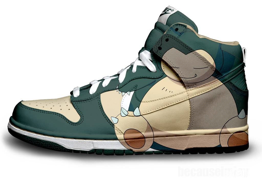 รองเท้า Nike สไตล์ การ์ตูน
