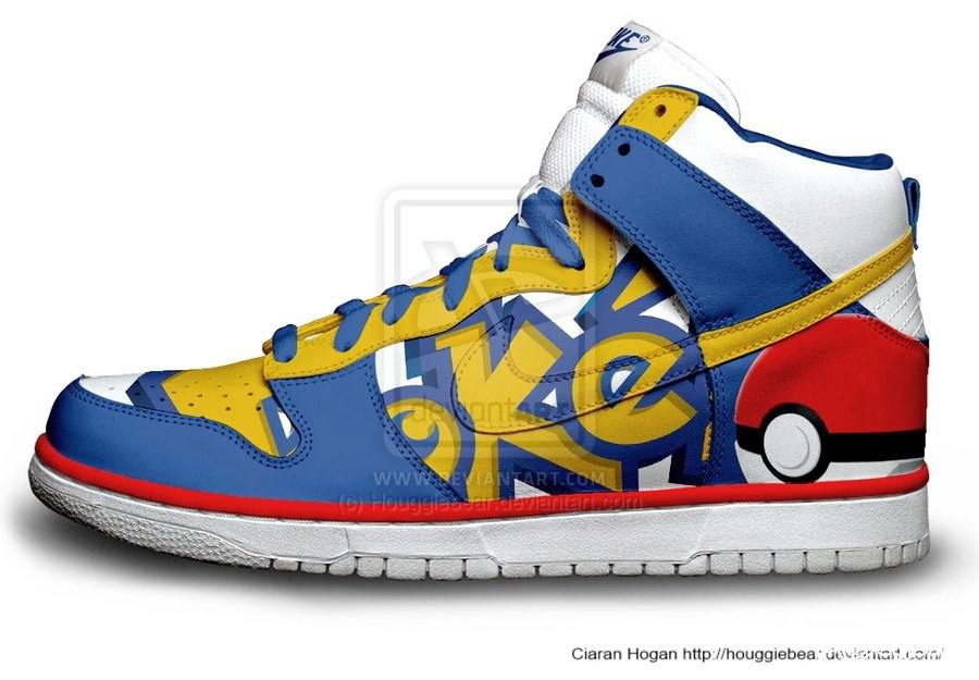 รองเท้า Nike สไตล์ การ์ตูน